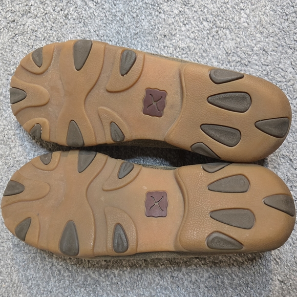 Twisted X Fair Isle Women's Size 9 Leather Boat  Loafers - Picture 9 of 10